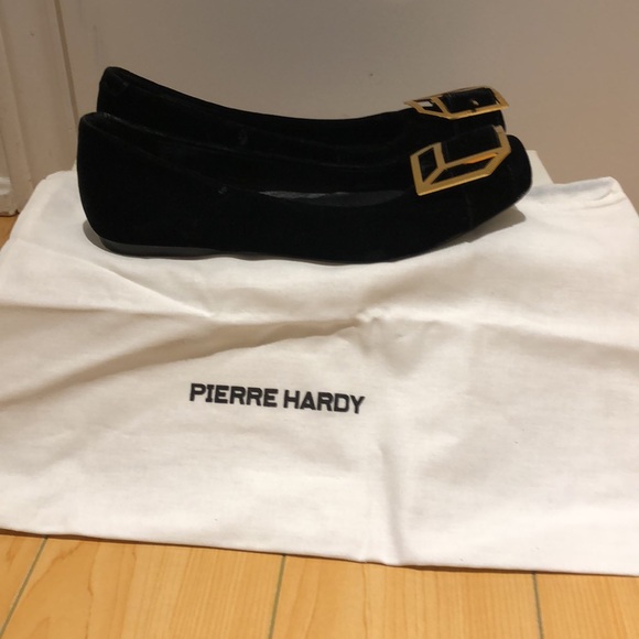Pierre Hardy velvet ballerina flat size 38 - Picture 8 of 11